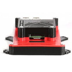 Raspberry Pi Case Enclosure with HDD SSD Bay VESA Monitor Mount Slim